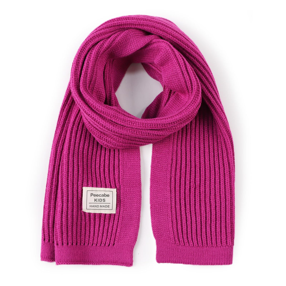 Peecabe Kids Knit Scarf Neck Warmer Soft Warm Winter Classic for Boys Girls
