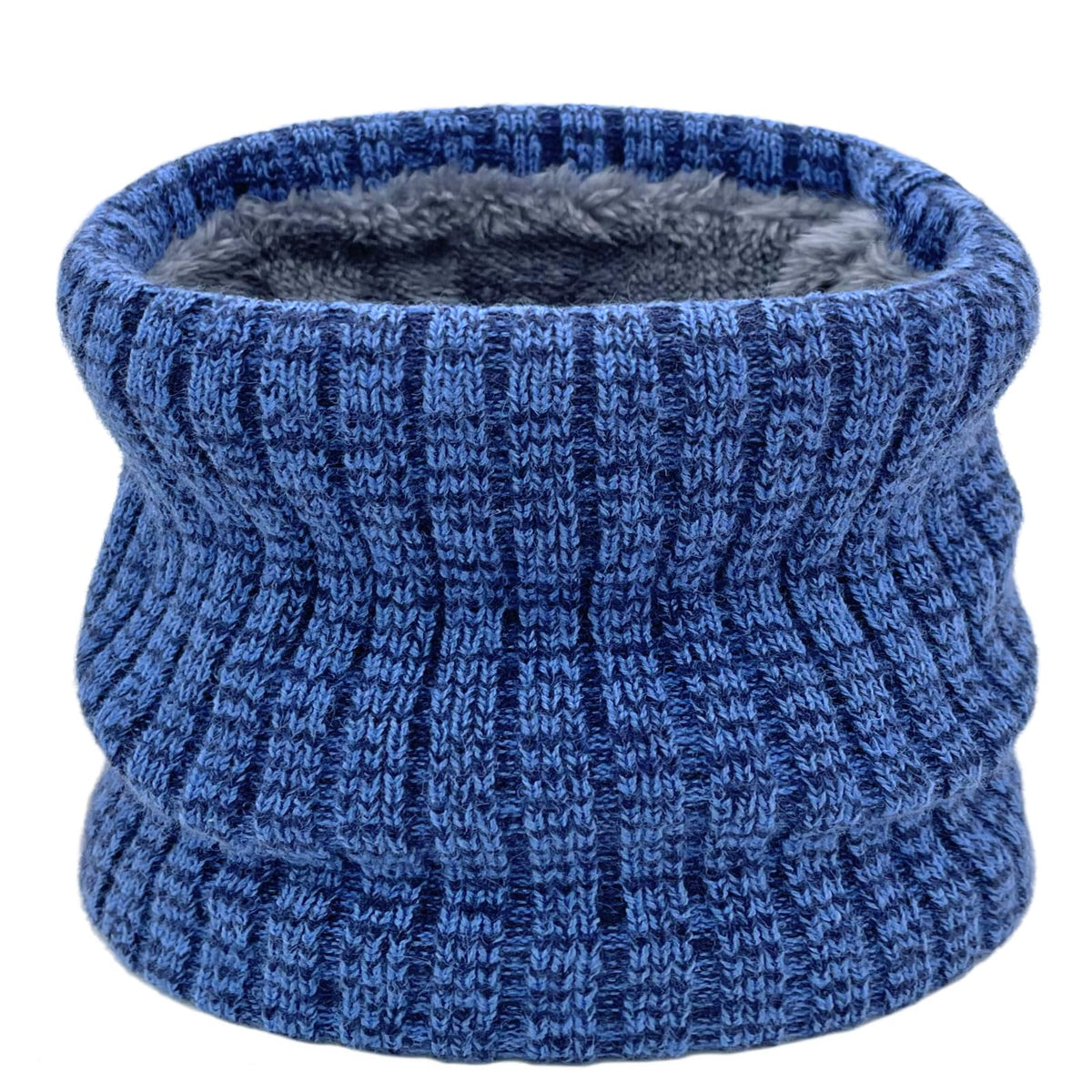 Kids Fleece Neck Warmer Gaiter Winter Scarf for Boys Girls Windproof Soft Thermal Infinity Scarf for Cold Weather