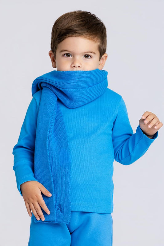 MONICA + ANDY Scarf, One Size, 100% Organic Clothes for Boys & Girls, Kids Essentials for Cold Weather, Winter Clothing