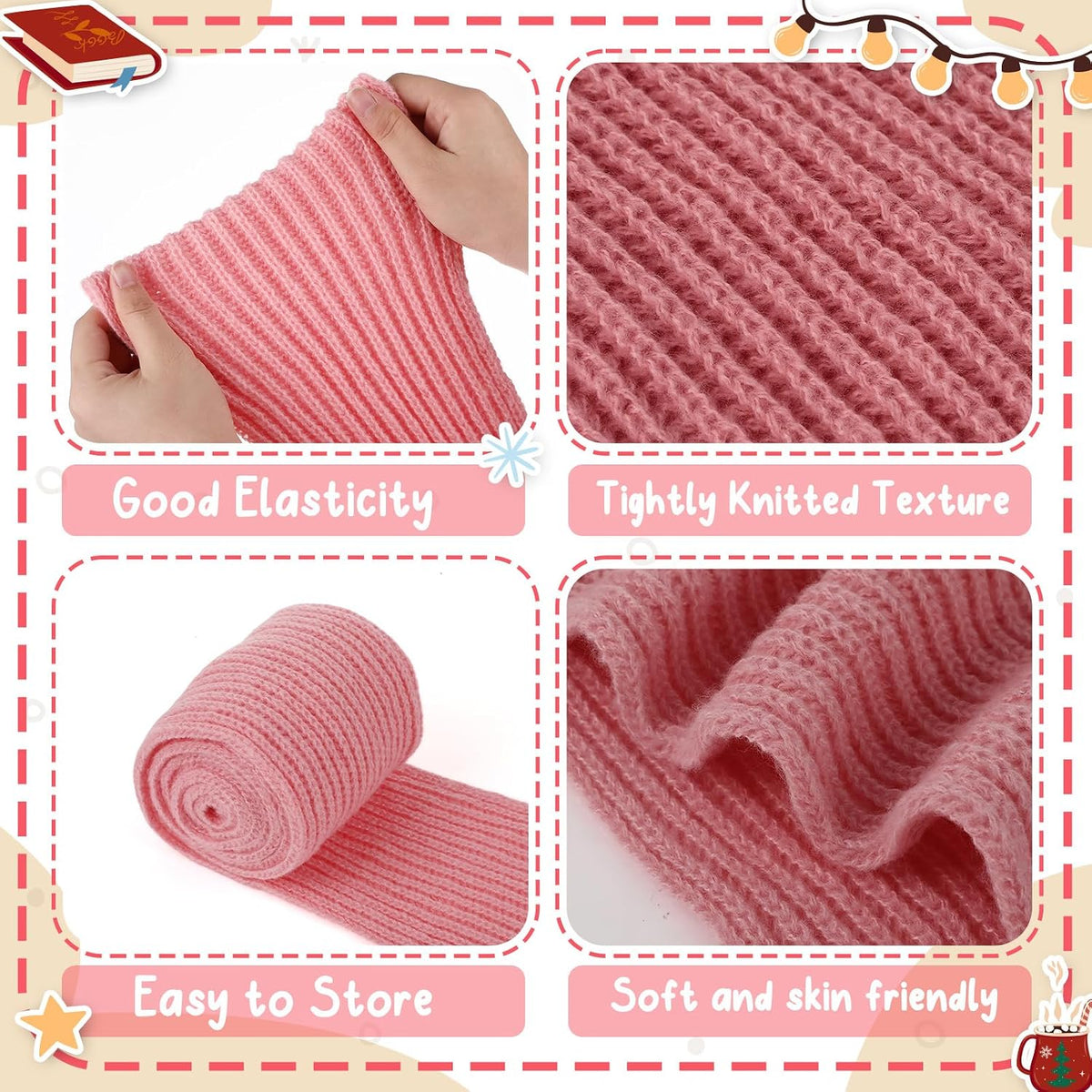 Knit Winter Scarves Boys Girls