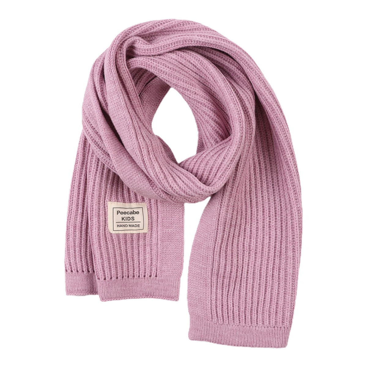Peecabe Kids Knit Scarf Neck Warmer Soft Warm Winter Classic for Boys Girls