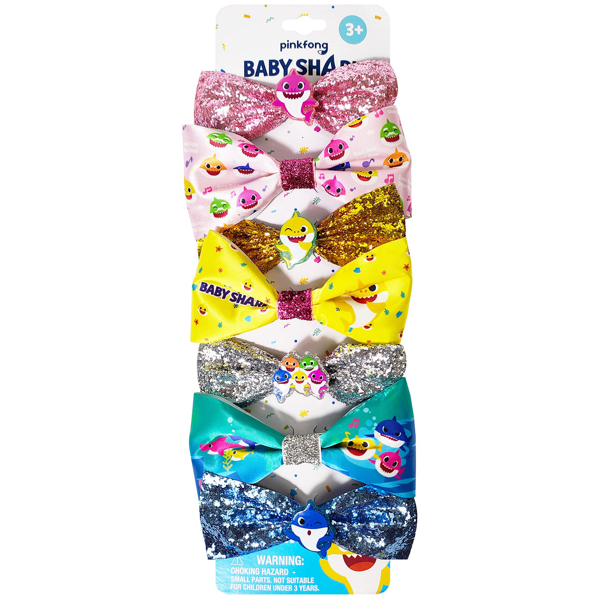 Disney Princess - Girls Hair Accessories Gift Set - Kids Hair Bows - 7 Pcs 4 Inch Bundle - Different Princess on Each Clip - Alligator Clip Ages 3+